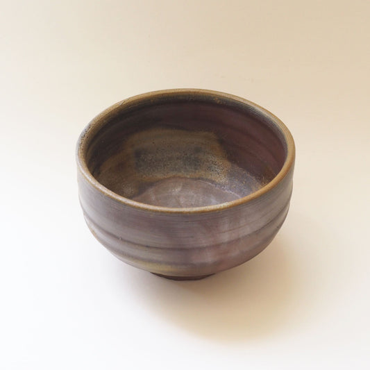 Bol à Matcha Bizen-yaki artisanal – Chawan japonais façonné à la main
