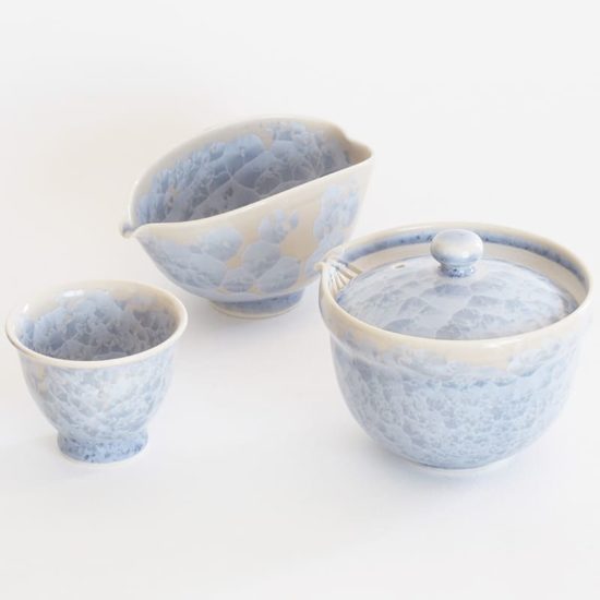 Tasse en porcelaine Kiyomizu-yaki de Toan « Hana-kessho »