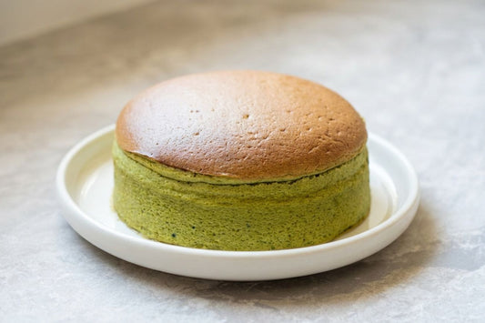 Cheesecake japonais au matcha