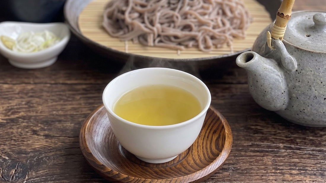 Tasse de Sobacha, infusion japonaise de sarrasin grillé