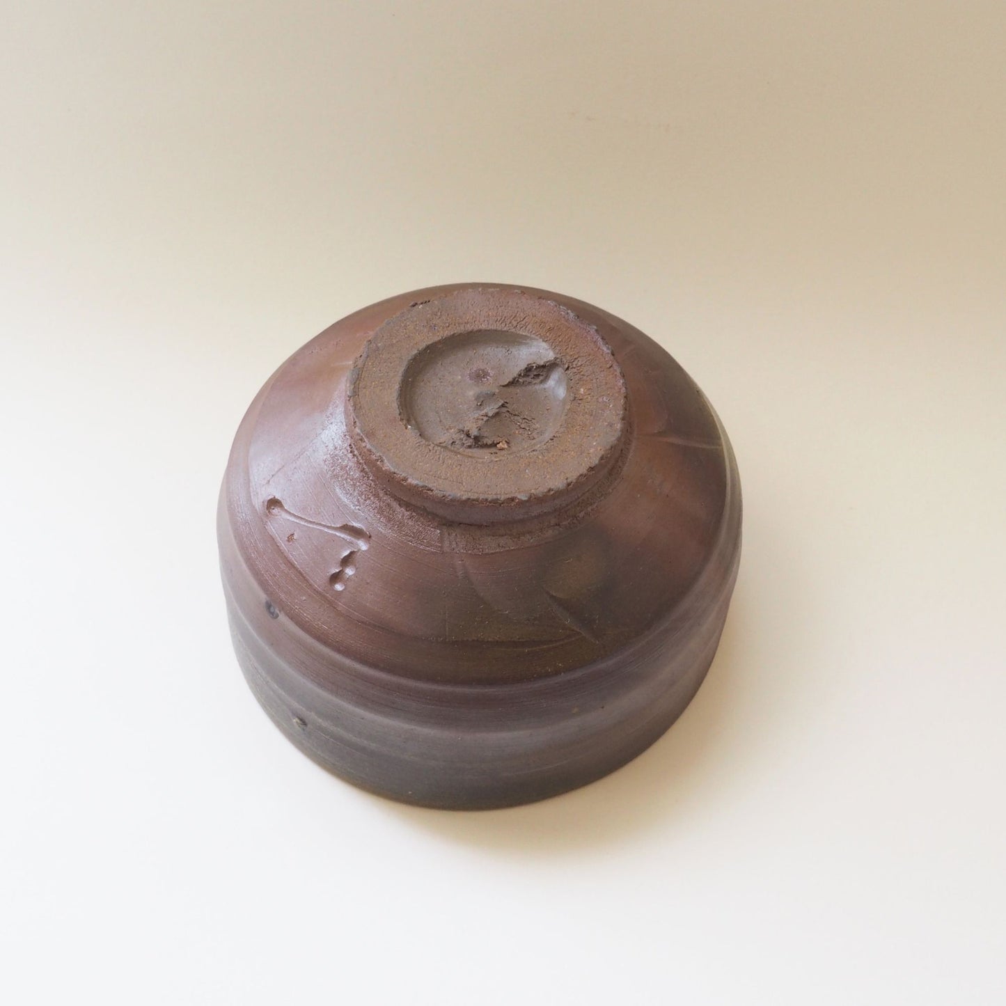Bol à Matcha Bizen-yaki artisanal – Chawan japonais façonné à la main