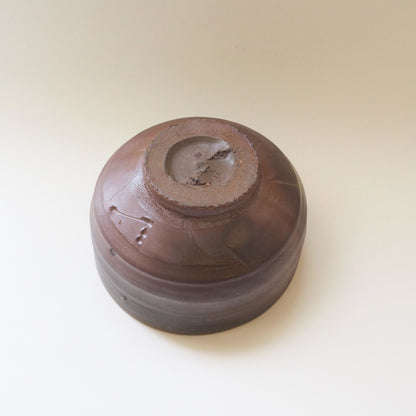 Bol à Matcha Bizen-yaki artisanal – Chawan japonais façonné à la main