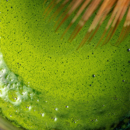 Thé Matcha Okumidori Premium couleur