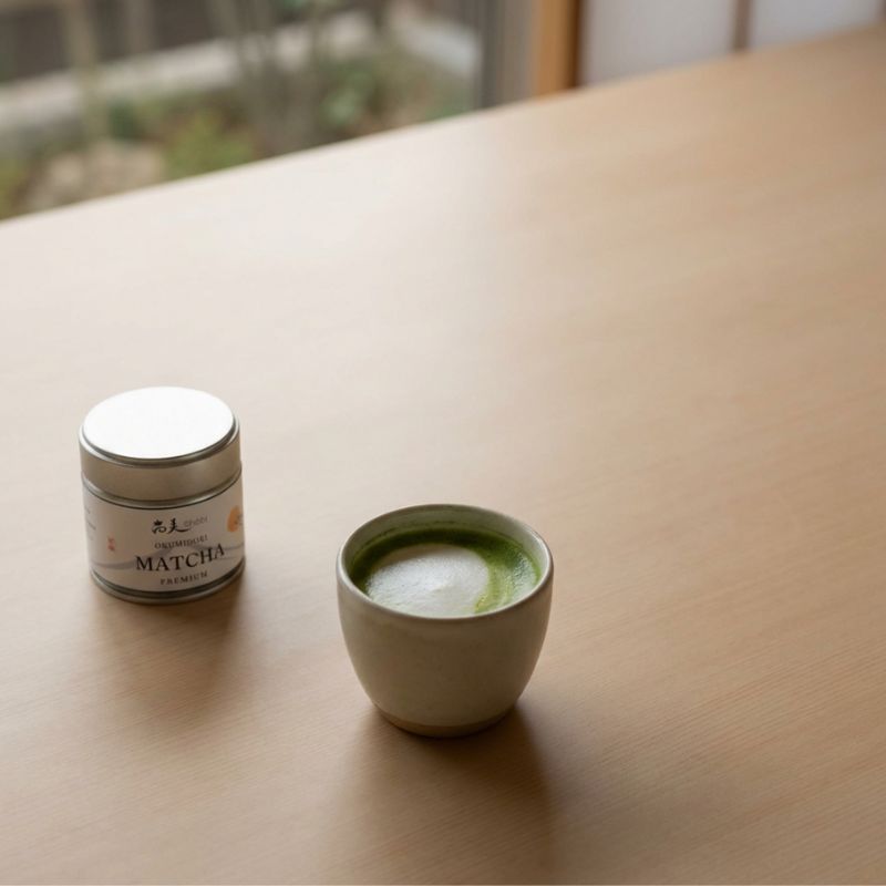 Thé Matcha Okumidori Premium Latte