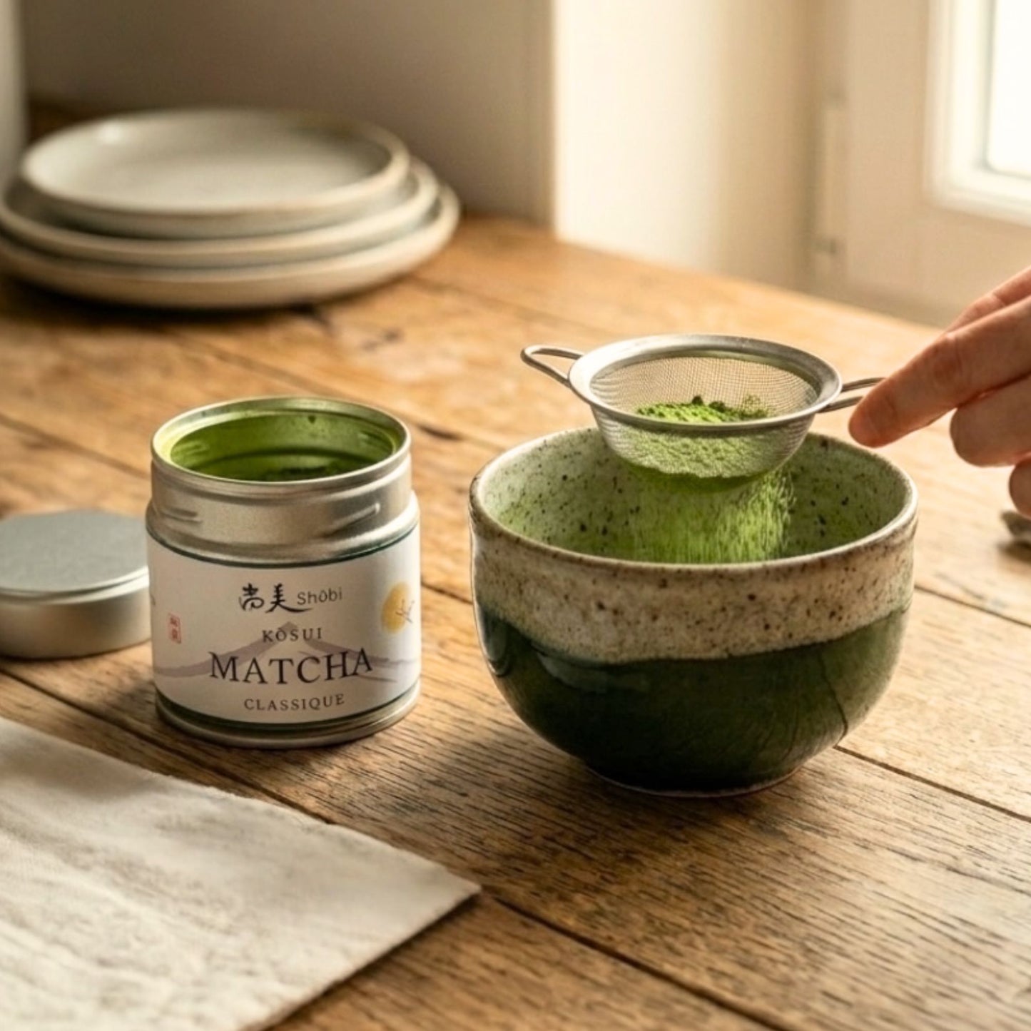 Thé Matcha Kosui — Matcha mono‑variété (Kagoshima) · 30g