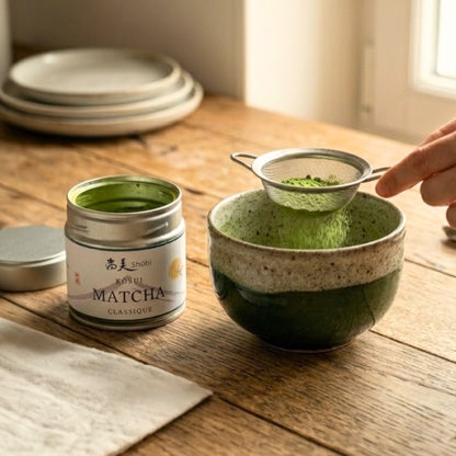 Thé Matcha Kosui — Matcha mono‑variété (Kagoshima) · 30g