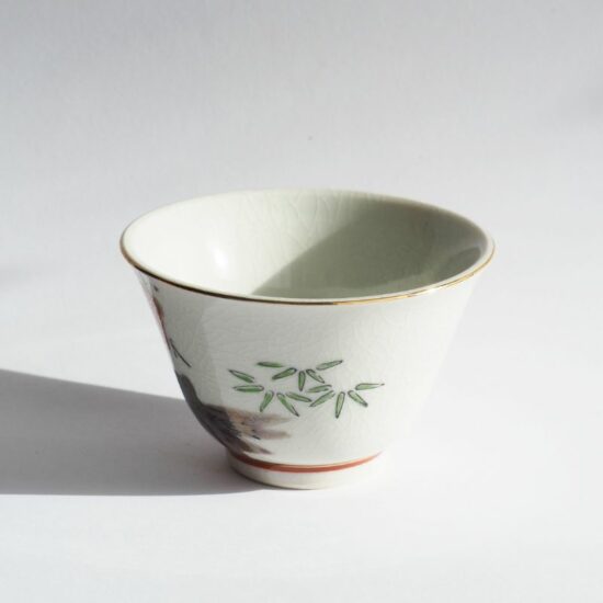 Tasse à thé Kutani-yaki Umé