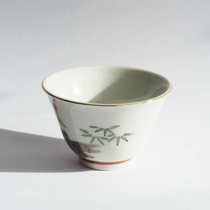 Tasse à thé Kutani-yaki Umé