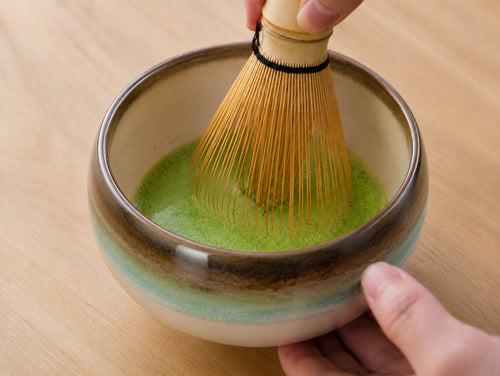 Thé matcha préparation