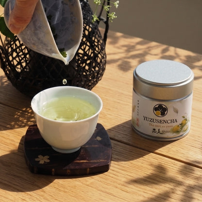 Thé Yuzu – Thé vert japonais au yuzu 30 g