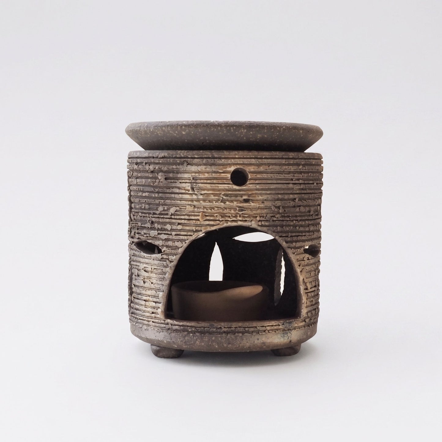 Brûle-parfum en céramique japonais – Chakouro de Tokoname