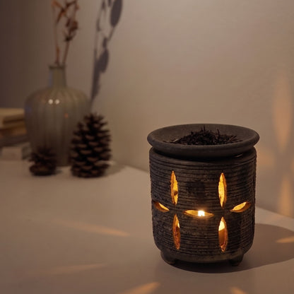 Brûle-parfum en céramique japonais – Chakouro de Tokoname