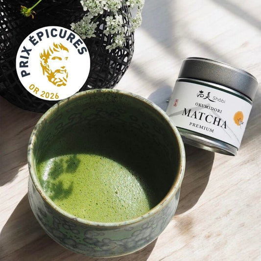 Thé Matcha Okumidori épicure or