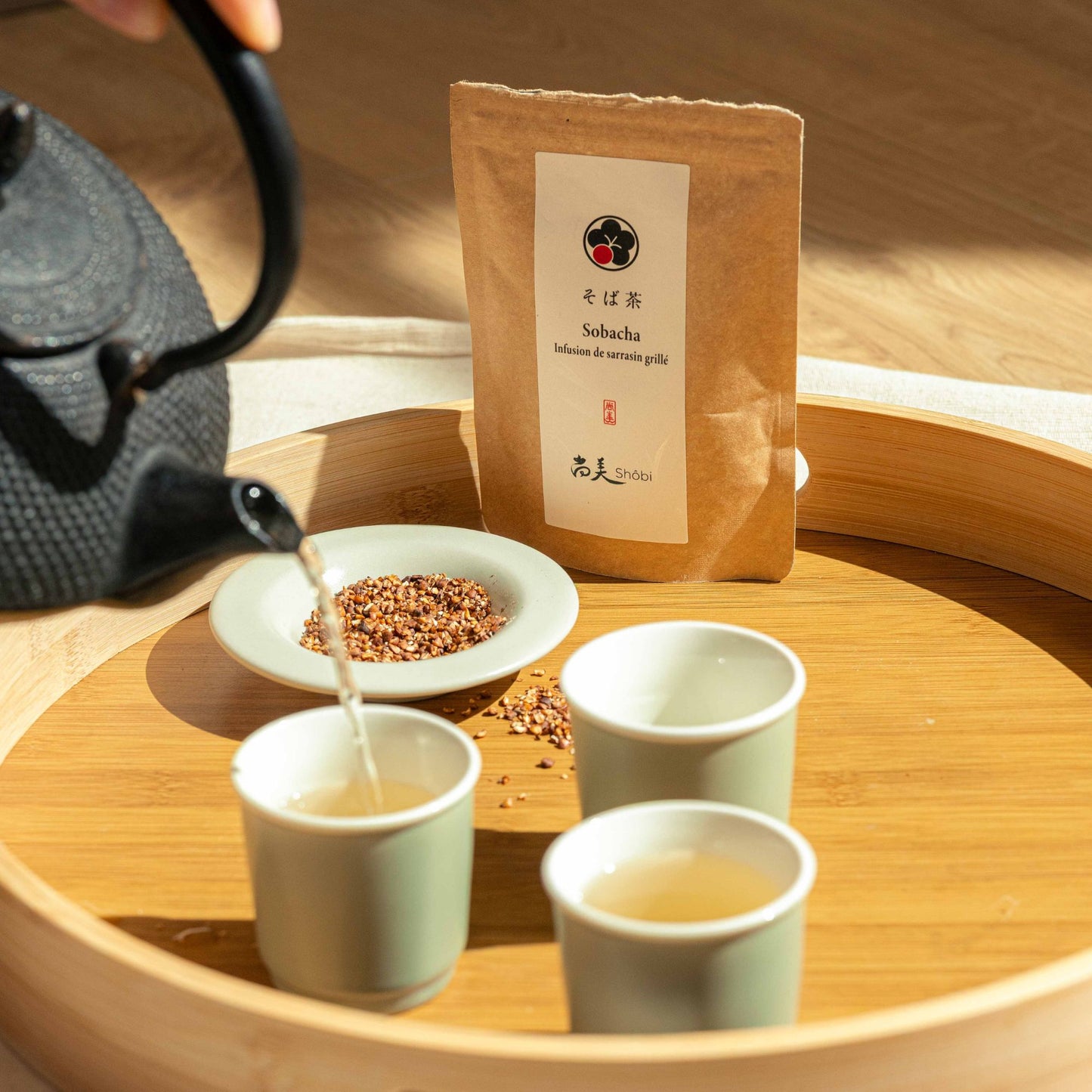 Sobacha japonais – Infusion de sarrasin grillé