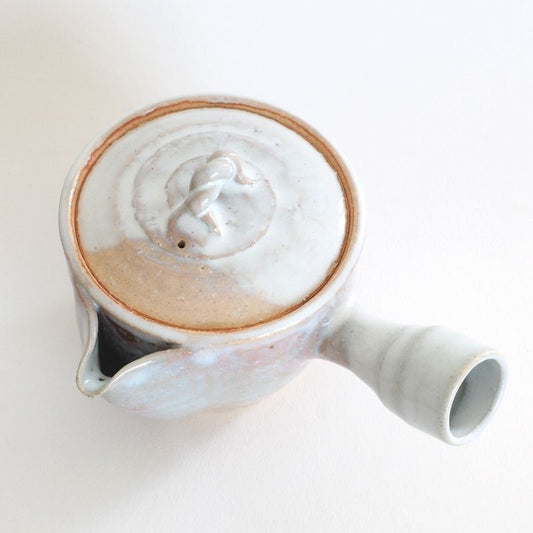 Théière japonaise kyusu Hagi-yaki de Senryuzan "Hinodé"