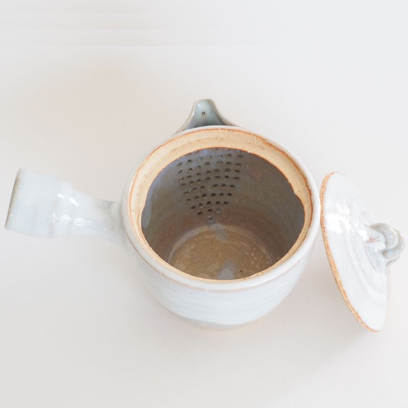 Théière japonaise kyusu Hagi-yaki de Senryuzan "Hinodé"