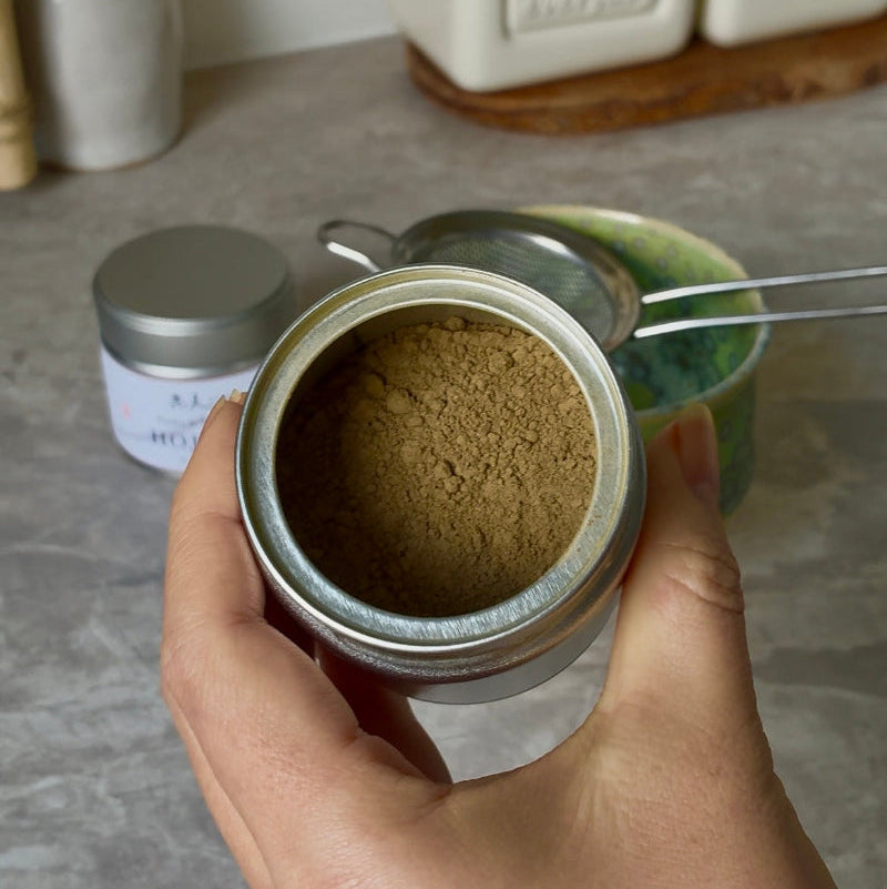 thé hojicha en poudre shôbi