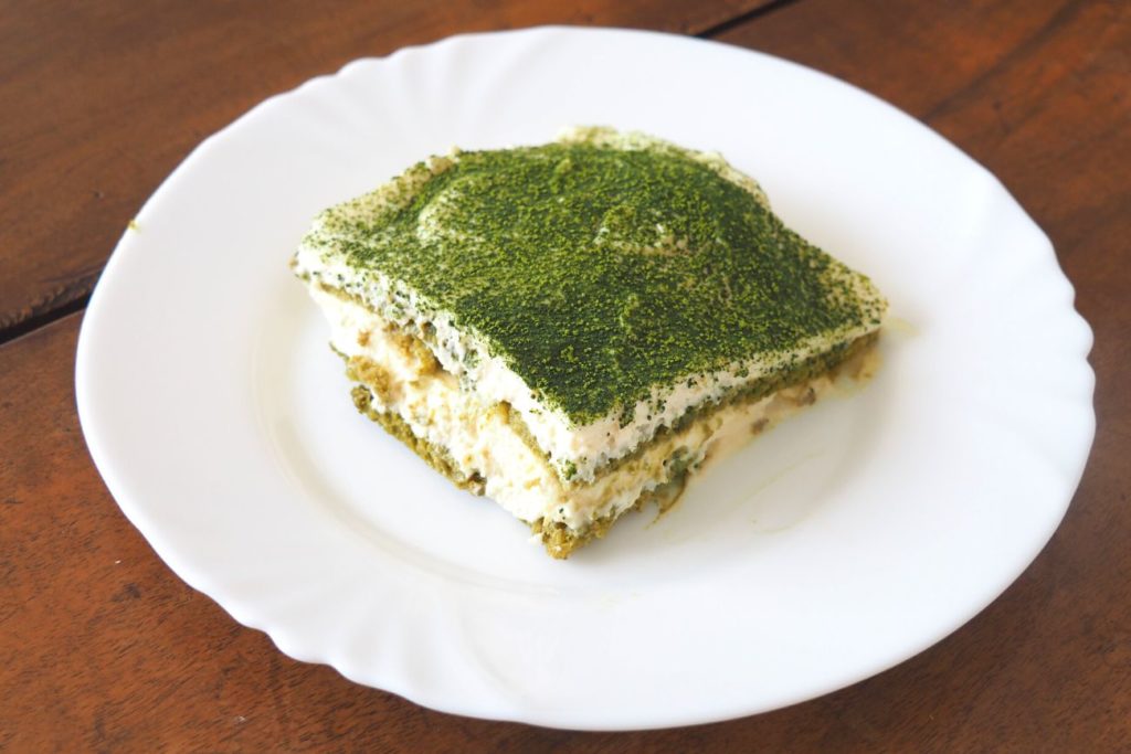 Tiramisu au Matcha