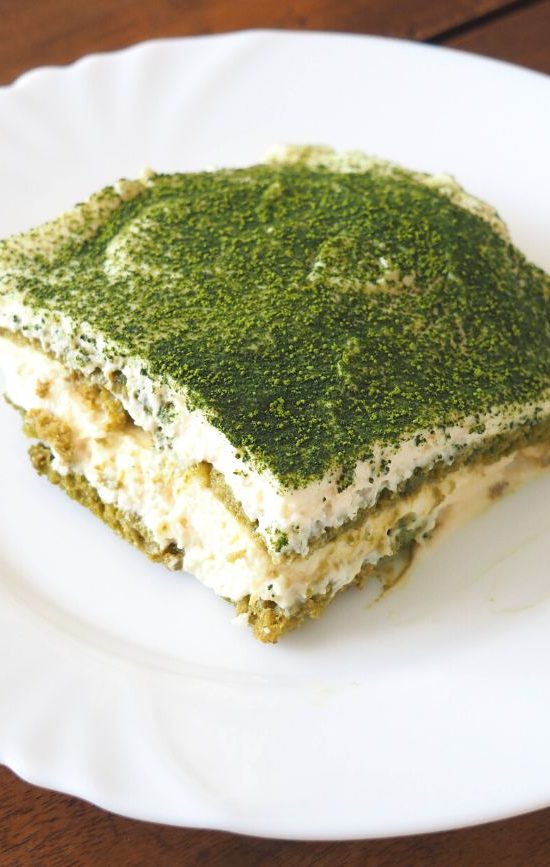 Tiramisu au Matcha