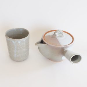 Tasse céramique artisanale Hagi-yaki de Senryuzan "Tsuchi"
