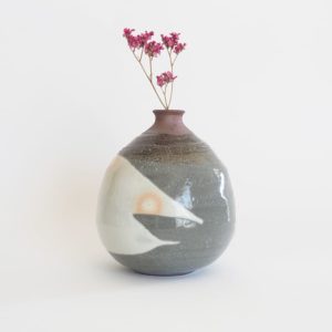 Vase à fleur Hagi-yaki de Tenryu
