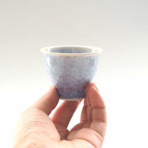 Tasse en porcelaine Kiyomizu-yaki de Toan "Hana-kessho"