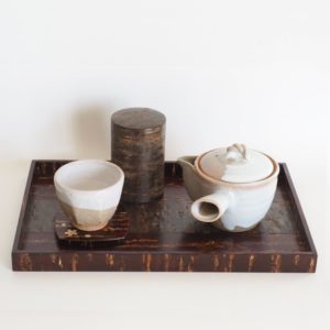 Boîte à thé “Shimofuri-Sho” de Denshiro