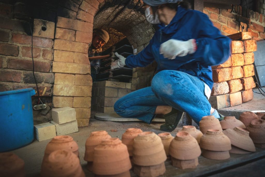 Poterie terre cuite - Karatsu-yaki