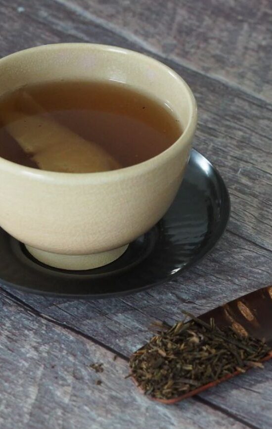 Hojicha à la pomme