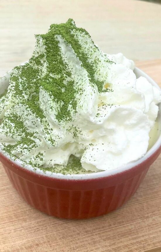 Panna cotta matcha 