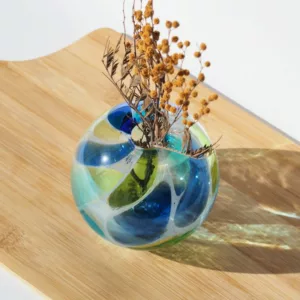 Vase verre soufflé artisanal