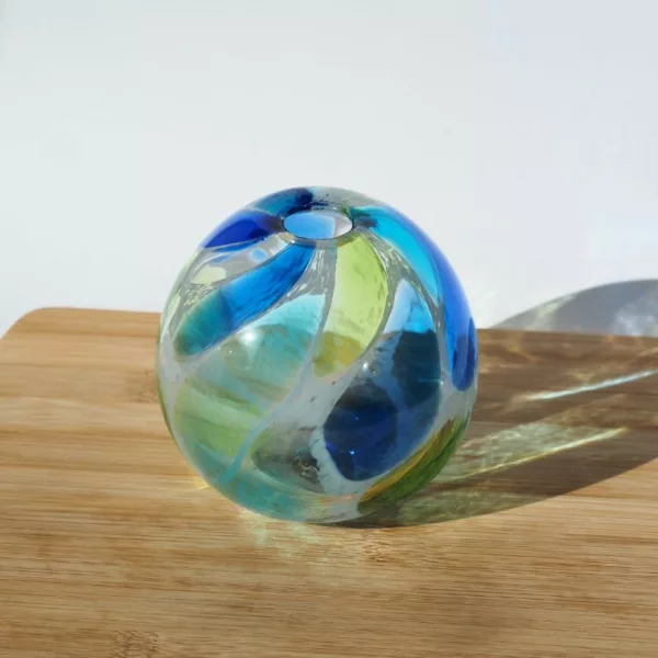 Vase verre soufflé artisanal