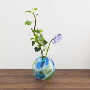 Vase verre soufflé artisanal - Ryukyu verre
