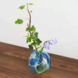 Vase verre soufflé artisanal - Ryukyu verre
