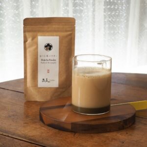 Hojicha latte