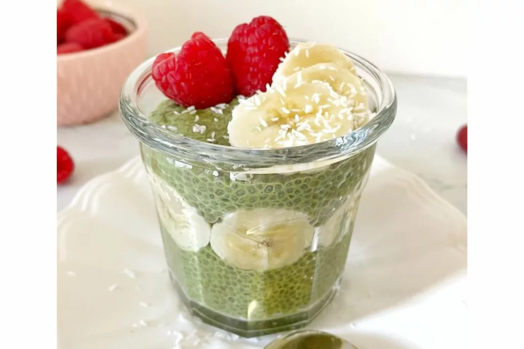 PUDDING AU MATCHA