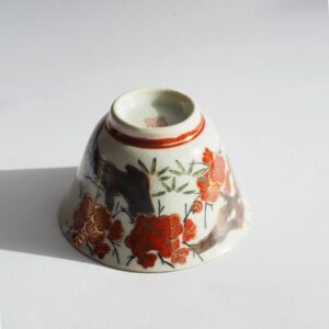 Tasse à thé kutani-yaki umé